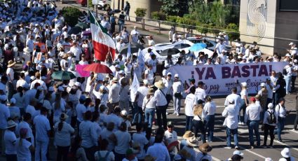 "Ya basta, el narco no manda": salen cientos a marchar en Culiacán para exigir paz a un año de la ola de violencia