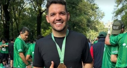 Señalan a Nicolás Larcamón, técnico de Cruz Azul, de hacer trampa en una carrera de 10 kilómetros en el Bosque de Chapultepec