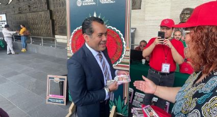 Gutiérrez Luna compra "cachitos" de lotería y Pedro Haces baila durante discusión de dictamen contra la extorsión