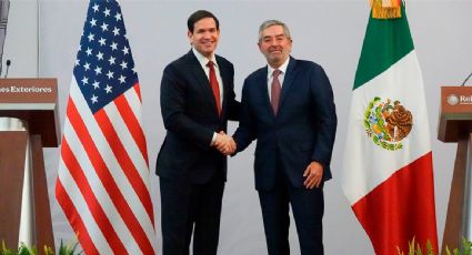 Marco Rubio y Juan Ramón de la Fuente sostienen llamada en medio de amagos de Trump; pide a México "resultados tangibles" contra los cárteles