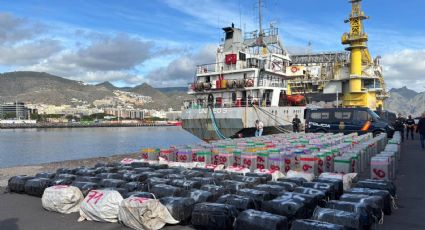 Incautan en España casi 10 toneladas de cocaína oculta en un cargamento de sal procedente de Brasil