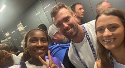 Tenista amateur que ganó el innovador torneo a un punto se convierte en celebridad del Abierto de Australia; “conocí a la leyenda”, asegura Coco Gauff