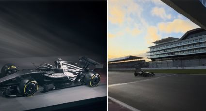 Checo Pérez hace la primera prueba en pista del monoplaza de Cadillac que usará en su regreso a la Fórmula 1