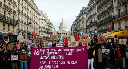 Manifestaciones masivas en París: miles exigen el fin de la represión en Irán y un cambio de régimen
