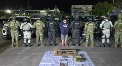 Arrestan en Tabasco con armas y droga a "El Balú", presunto integrante de "La Barredora"