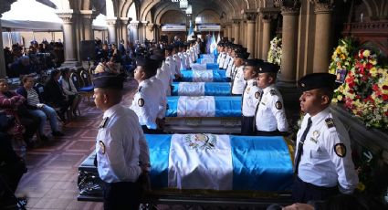 Aumenta a nueve el número de policías asesinados en Guatemala tras ataques; rinden homenaje
