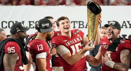 ¡Histórico invicto! Fernando Mendoza, QB de origen cubano, guía a Indiana a su primer título en 130 años de futbol americano colegial