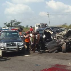 Detienen al conductor del auto en donde viajaba el boxeador Anthony Joshua y que causó la muerte de dos integrantes de su equipo
