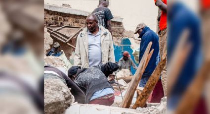 Colapsa edificio en construcción en Nairobi; aún se desconoce el número de víctimas