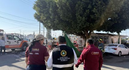 Explosión por fuga en un tanque de gas en Puebla deja 17 personas lesionadas