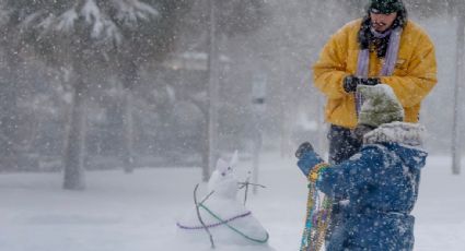 Al menos siete estados del sur de EU se preparan para una tormenta de nieve de gran alcance