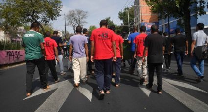 Marchan en Iguala por la liberación de Irving Arroyo, presunto implicado en la desaparición de los 43 normalistas de Ayotzinapa