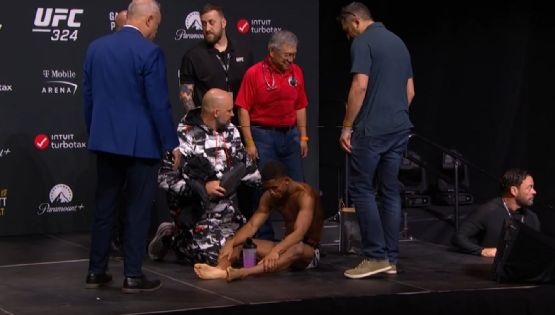 Peleador que se desplomó tras ceremonia de pesaje en UFC asegura que su caída no fue por perder muchos kilos: “Estoy bien, agradezco la ayuda”