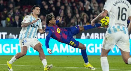 Señor gol: Lamine Yamal anota de ‘tijera’ y el Barcelona golea al Oviedo para retomar la cima de LaLiga