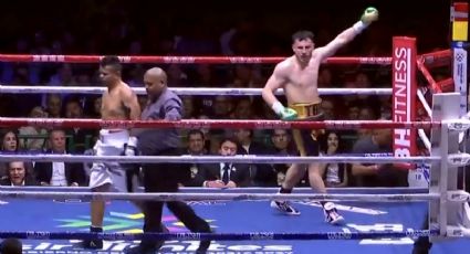 Un fiasco: Omar Chávez, hijo de Julio César, vence a un colombiano que se cayó solo y ambos son abucheados