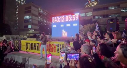 Detienen el reloj que marcaba el tiempo de los rehenes israelíes en Gaza: queda en más de 840 días