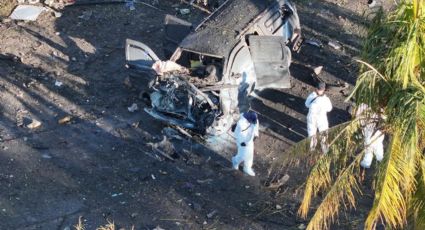 Van siete semanas sin identificar los cuerpos de los sujetos al interior del "coche bomba" en Coahuayana