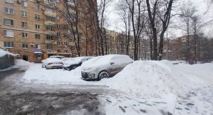 Moscú se cubre de blanco por intensa nevada: reportan capa de hasta 62 centímetros