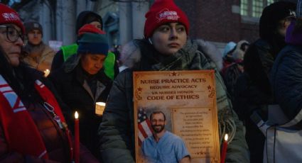 Cientos de personas realizan vigilia en Nueva York por el asesinato de Alex Pretti en Minneapolis