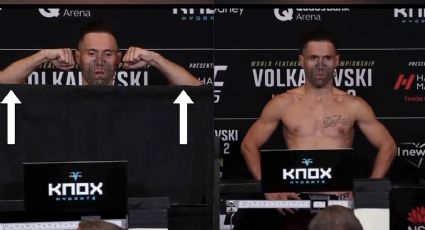 Por tramposo: luchador de UFC intenta engañar en el pesaje previo a su combate, lo descubren y cancelan la pelea
