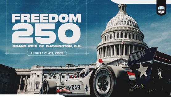 Trump firma orden ejecutiva para celebrar una carrera de IndyCar en Washington por el 250 aniversario de la independencia de EU