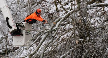 Bajo nieve: al menos 240 millones de personas en EU podrían afectarse por la tormenta invernal