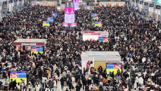 Este Año Nuevo Lunar tendrá un máximo histórico en China con 9 mil 500 millones de viajes