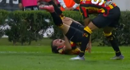 ¡Desgarrador momento! Carlos Fierro, campeón Mundial Sub-17, rompe en llanto tras sufrir una terrible lesión en la rodilla con los Leones Negros