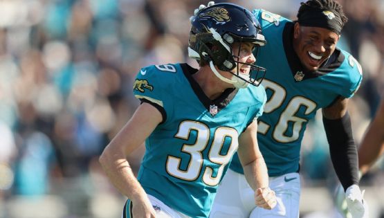 ¡Pata bendita! Cam Little, pateador de Jaguars, convierte desde 67 yardas y tiene los dos goles de campo más largos en la historia de la NFL