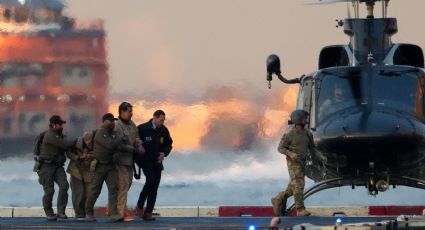 Nicolás Maduro y su esposa llegan a la corte de Manhattan para su primera audiencia