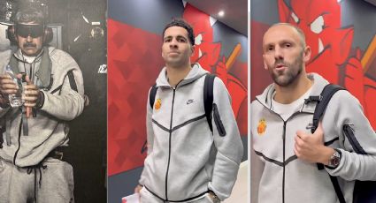 Viral en redes: futbolistas del Mallorca visten pants idénticos a los que portaba Nicolás Maduro al ser detenido