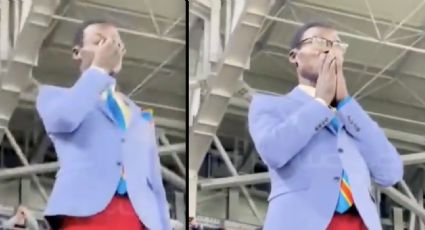 Argelia elimina a la RD del Congo y el aficionado que se hizo viral por posar como estatua todo el partido se despide de la Copa Africana entre lágrimas