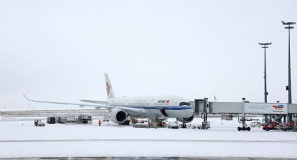 Van dos días de fuertes nevadas en Europa: cancelan vuelos y hay bloqueos viales