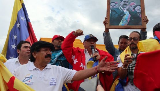 Cientos de personas se manifiestan en Colombia en rechazo a las amenazas de Trump y en defensa de la soberanía nacional