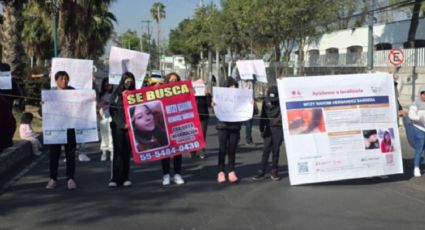 Bloquean avenida Tláhuac en CDMX para exigir la localización de Mitzy Nahomi a seis días de su desaparición