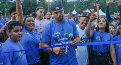 Julio Rodríguez, jardinero de los Mariners, aporta 1.3 mdd y remodela el complejo deportivo de República Dominicana donde jugó en su infancia