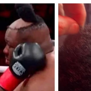 Boxeador al que se le cayó su peluquín tras golpe lo lanzó al público; presidente del CMB lo hall