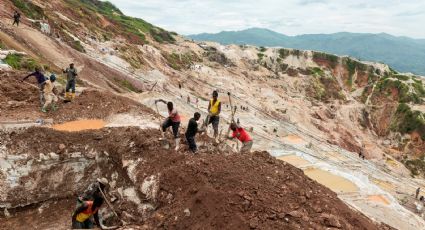 Aumenta a 300 el número de personas fallecidas por un derrumbe en una mina del Congo