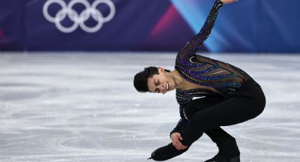 ¡Histórico! El mexicano Donovan Carrillo clasifica a la final de patinaje artístico pese a sufrir una caída en el programa corto de los JO de Invierno