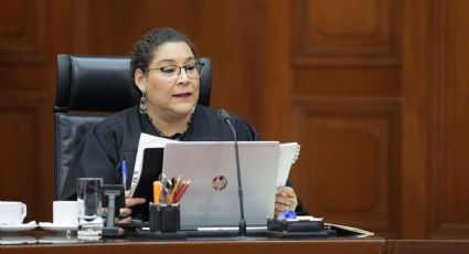 Lenia Batres dirige sesión de la Corte en ausencia de Hugo Aguilar