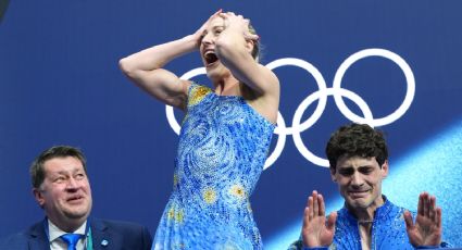 ¡Sobrevivió al cáncer! Patinadora canadiense rompe en llanto al lograr medalla de bronce en la danza de los JO de Invierno