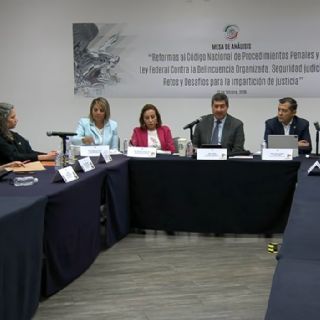 Jueces sin rostro, una figura inconstitucional que no sirve como protección: expertos en el Senado