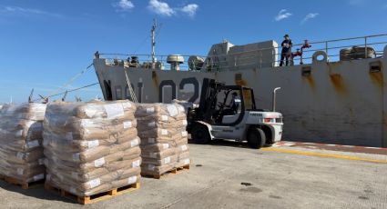 Arriban a Cuba los dos buques mexicanos enviados con 800 toneladas de ayuda humanitaria