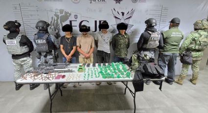 Detienen a "El Braca", presunto jefe de plaza del CJNG, en operativo cerca del rancho de la familia Aguilar en Zacatecas