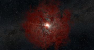 Captan a una estrella al momento de colapsar y convertirse en un agujero negro