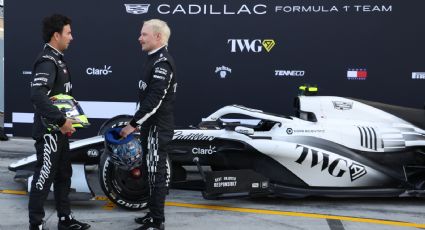 Valtteri Bottas se rinde a Checo Pérez, su compañero en Cadillac: "Es genial trabajar con él y haremos un buen equipo"