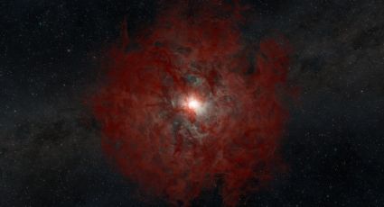 Captan a una estrella al momento de colapsar y convertirse en un agujero negro