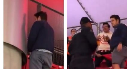 Arrestan a aficionado de Chivas por orinar en las gradas del Estadio Akron tras el Clásico ante el América