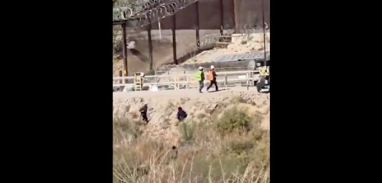 Captan a migrantes que intentaron cruzar a EU disfrazados de trabajadores de construcción