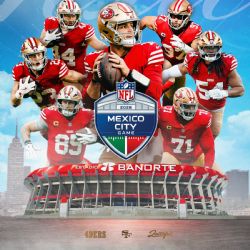 Los 49ers serán anfitriones en el juego en el Estadio Azteca que marcará el regreso de la NFL a la CDMX en 2026